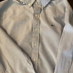 Boys Vineyard Vines Lg. Long Sleeve Oxford Shirt